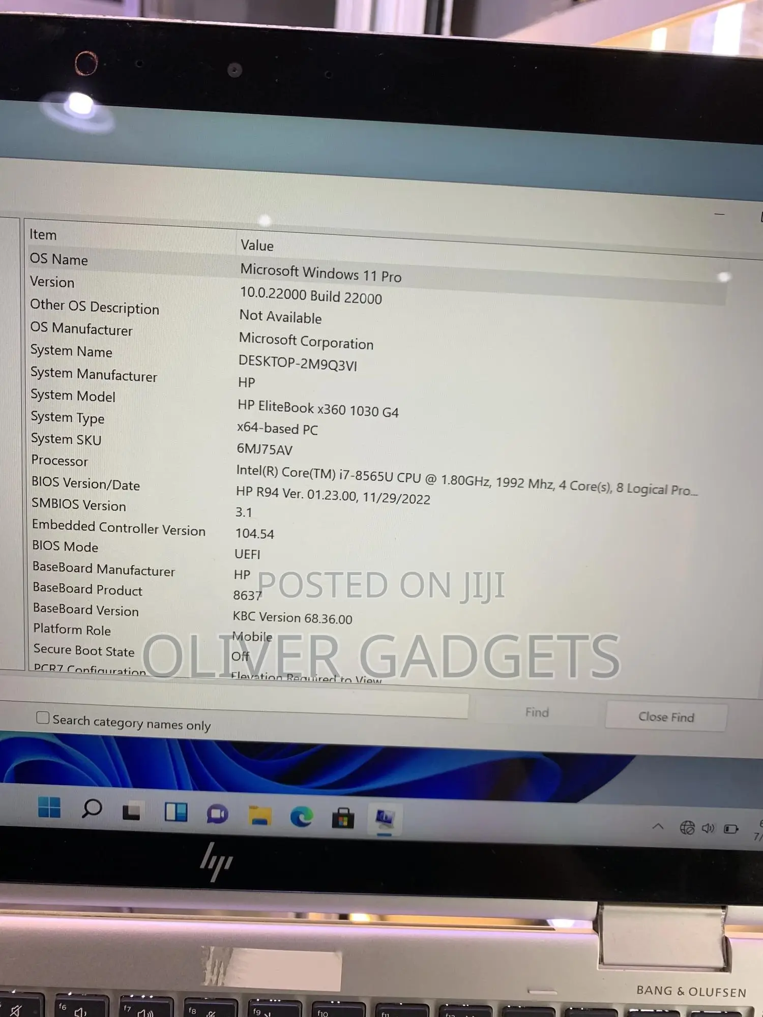 Laptop HP EliteBook x360 1030 G4 16GB Intel Core i7 SSD 512GB