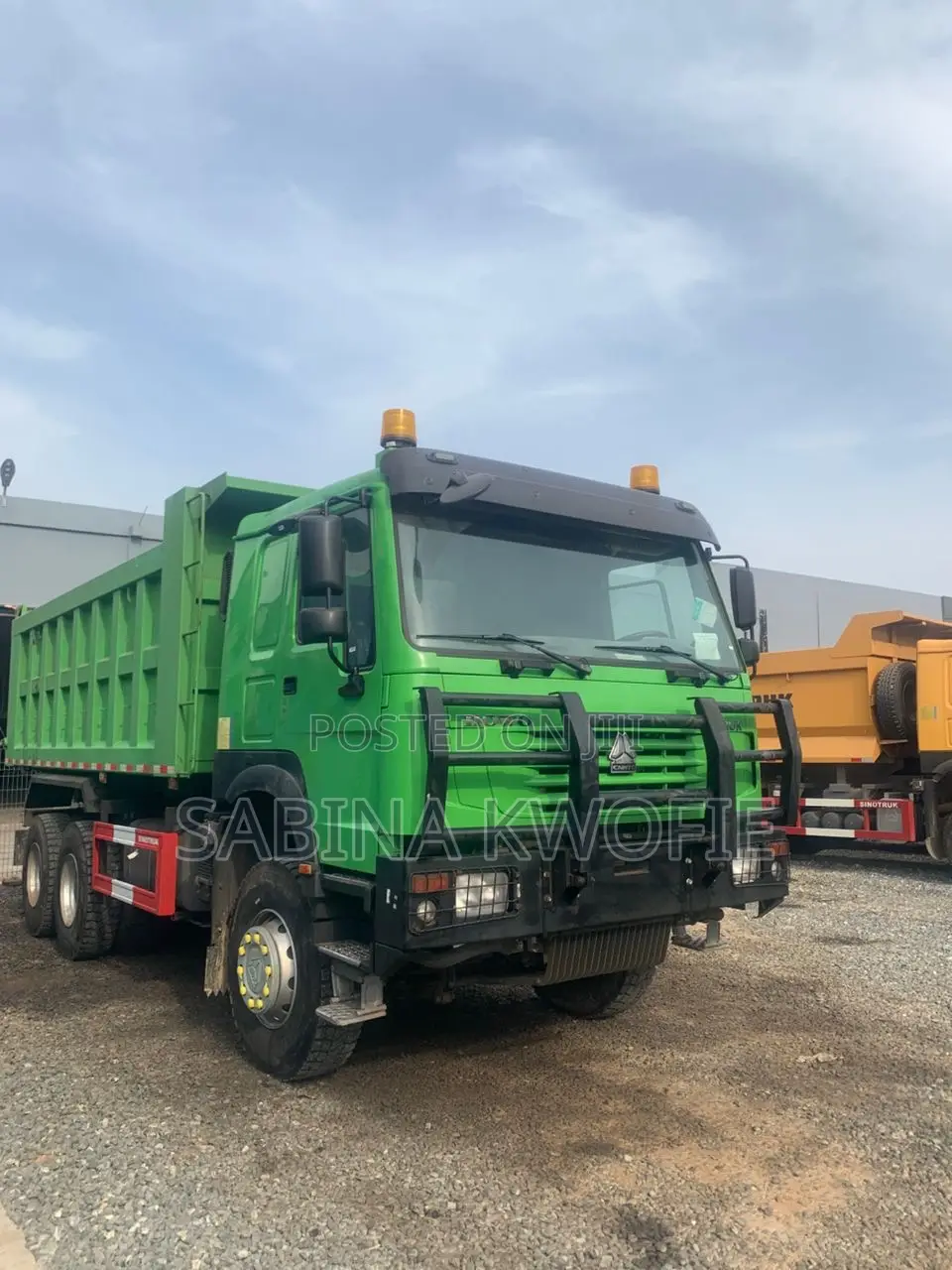 Howo 6x4 Reinforced Tipper Truck