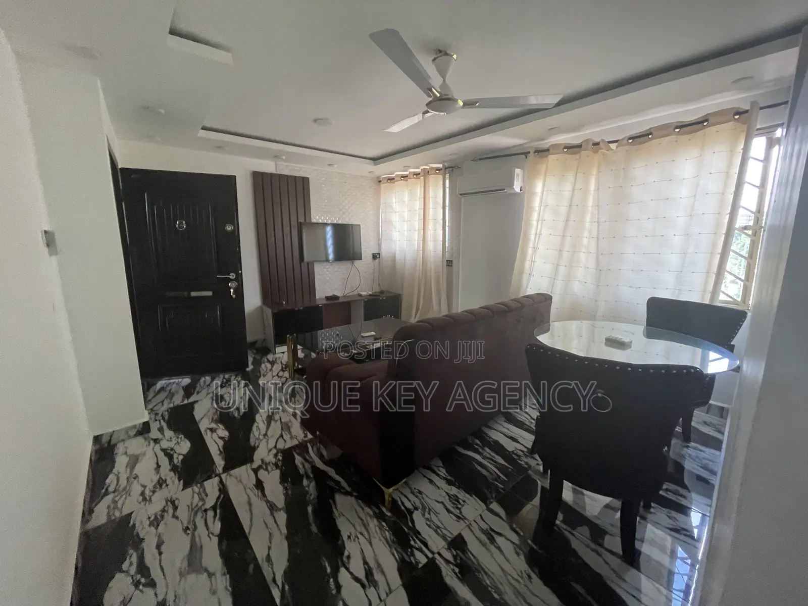 Furnished 1bdrm Apartment in Unique Key Agency, Dzorwulu for rent