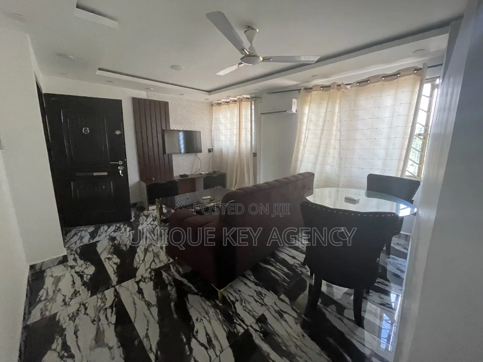 Furnished 1bdrm Apartment in Unique Key Agency, Dzorwulu for rent