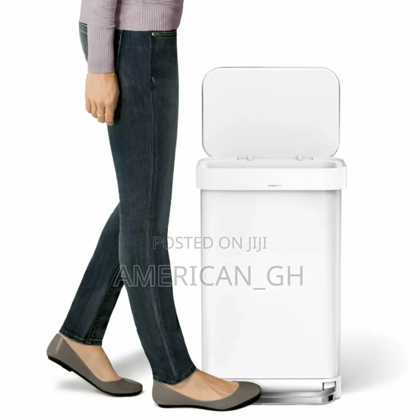 Simplehuman 45 Liter Rectangular Step Trash Can