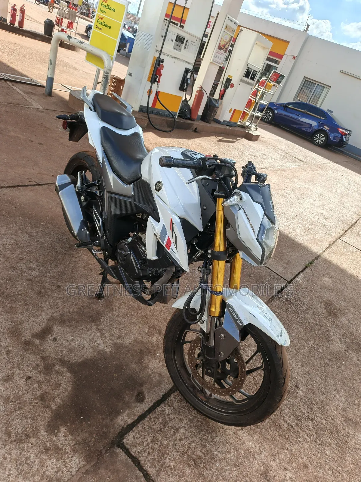 Haojue DR190S 2022 White