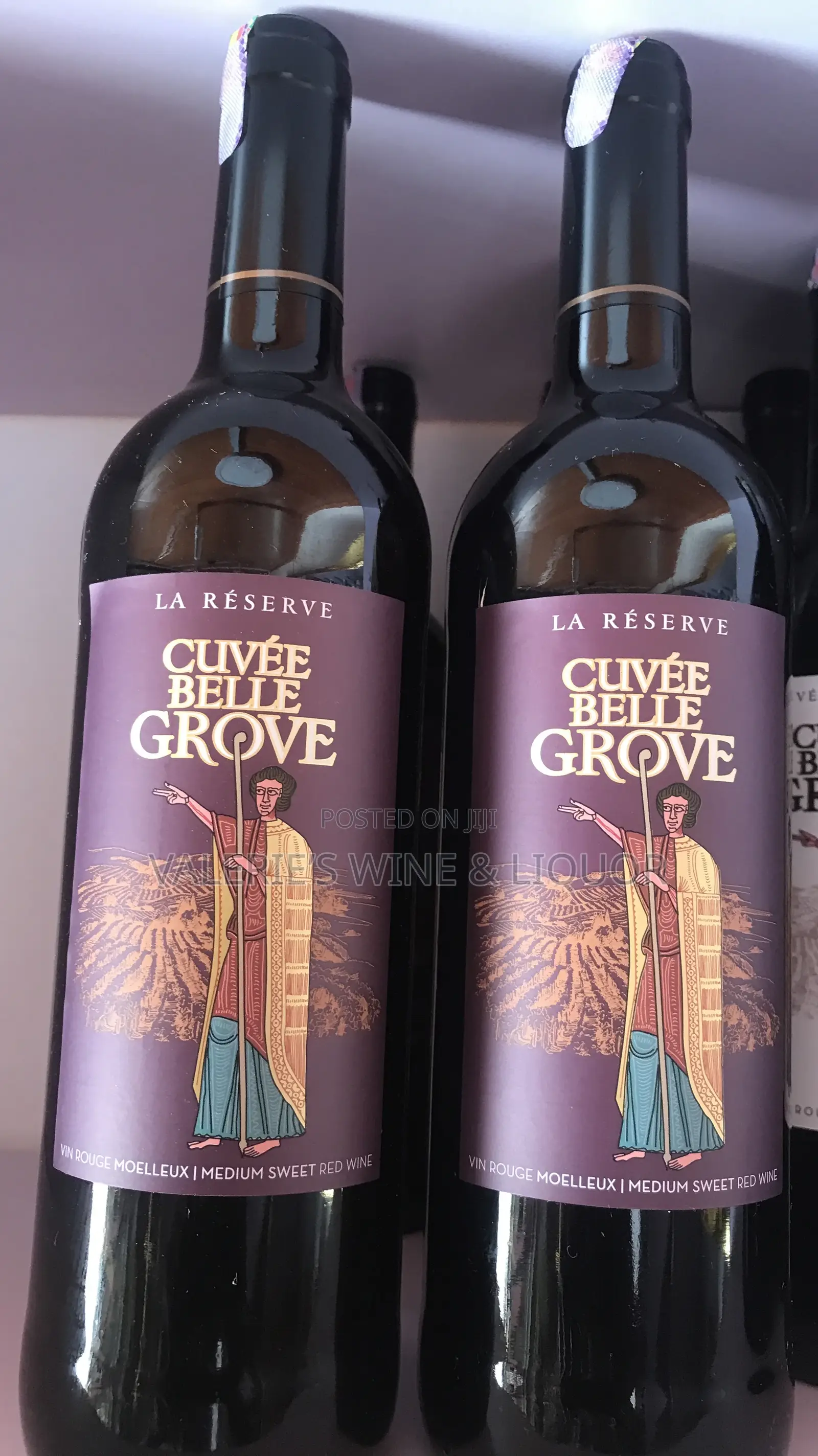 Belle Grove Medium Sweet Red Wine -Spain - 750ml