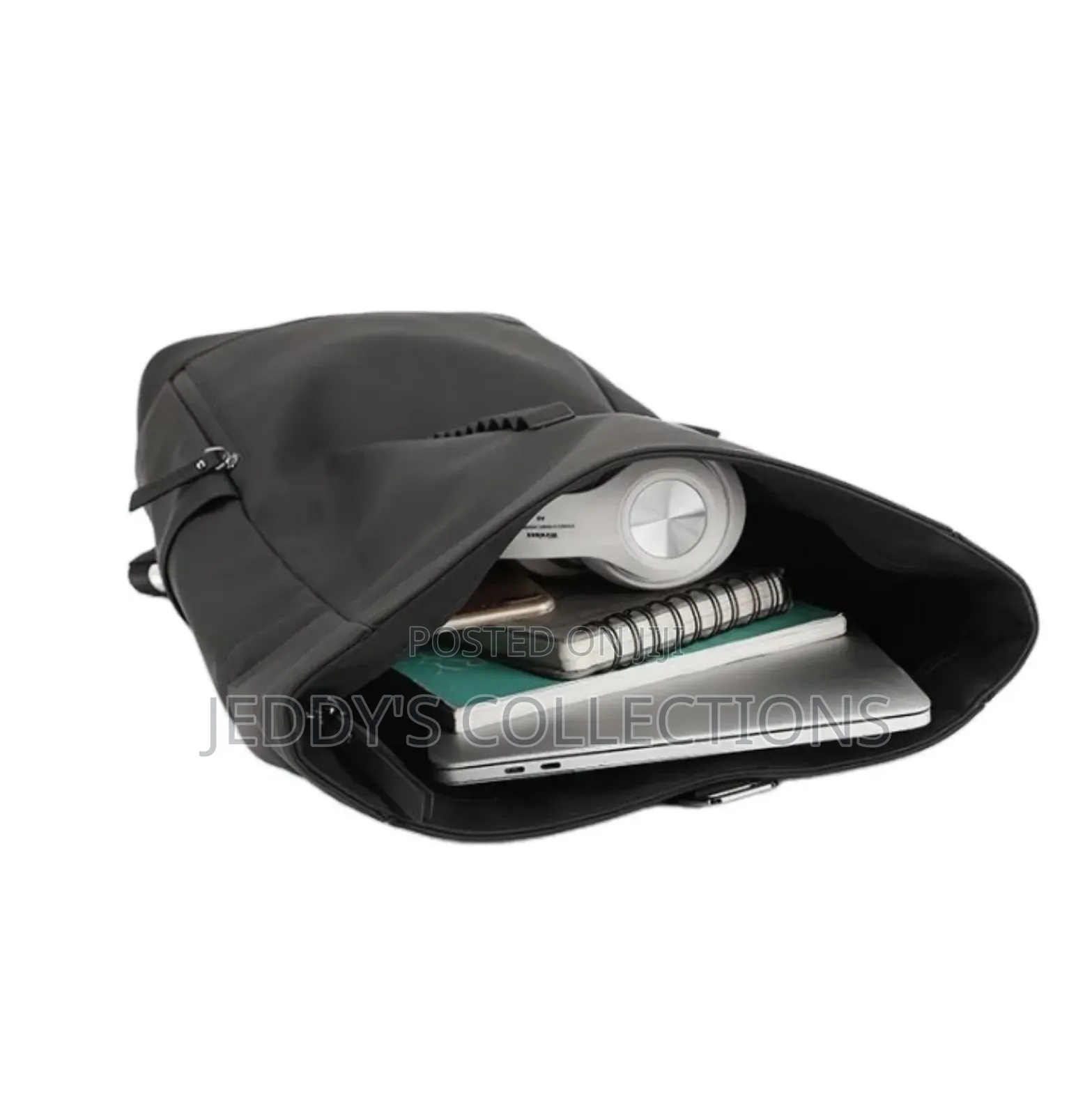 Large Capacity Unisex Roll Top Daypack Waterproof Laptop Backpack