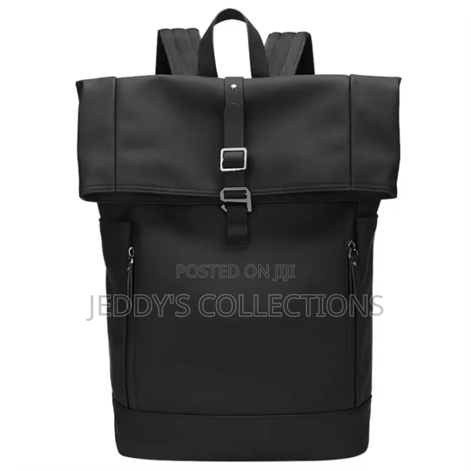 Large Capacity Unisex Roll Top Daypack Waterproof Laptop Backpack