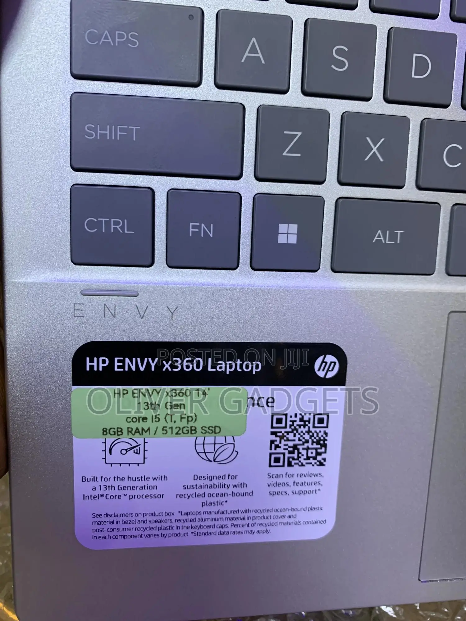 Laptop HP Envy 14 8GB Intel Core I5 SSD 512GB