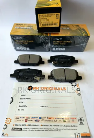 Palisade/Telluride 20-25/Santa Fe 19-20 Ceramic Back Brake Pads
