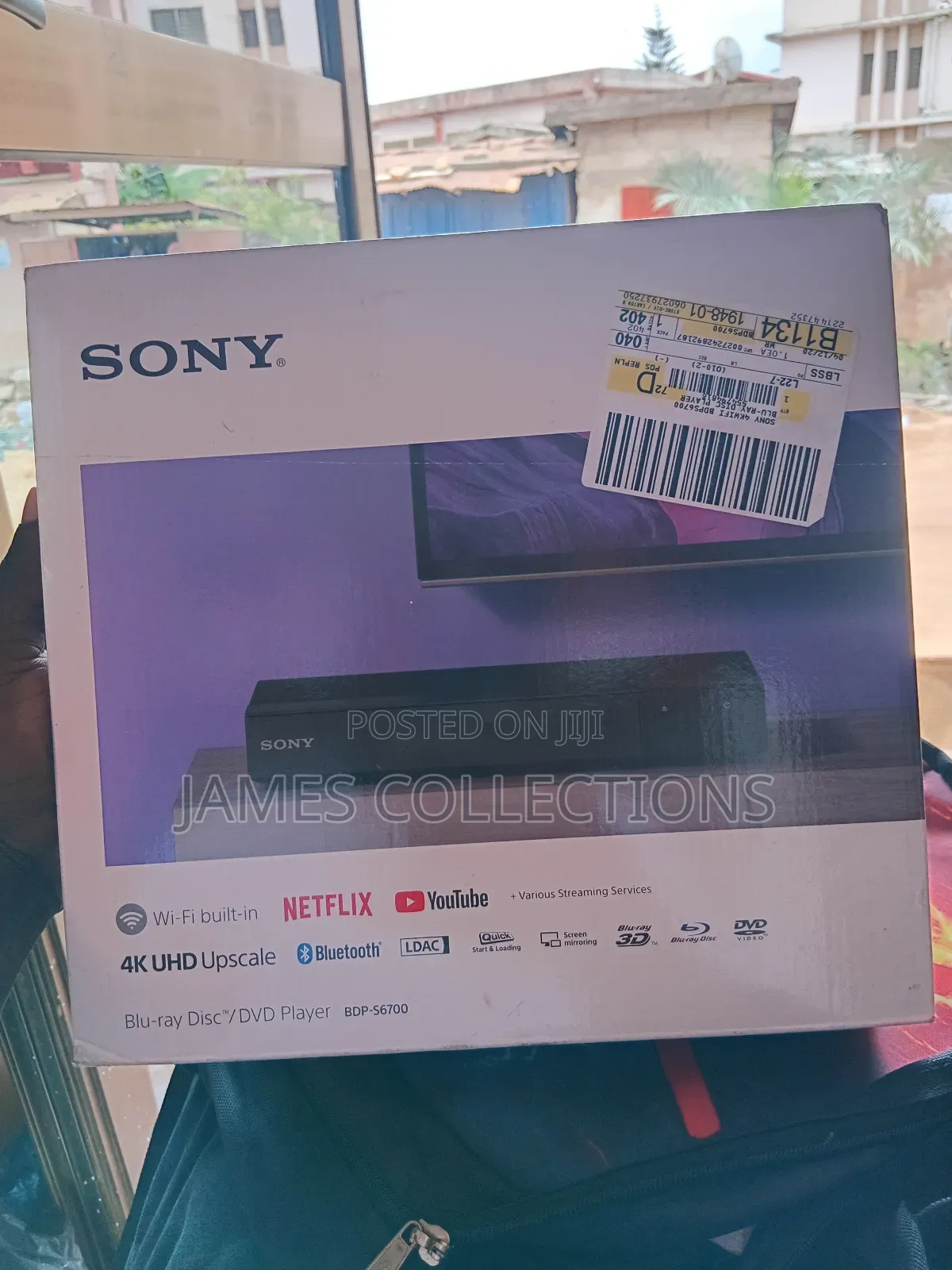Sony BDP-S6700 -Upscaling Blu-Ray Disc Player With Wi-Fi