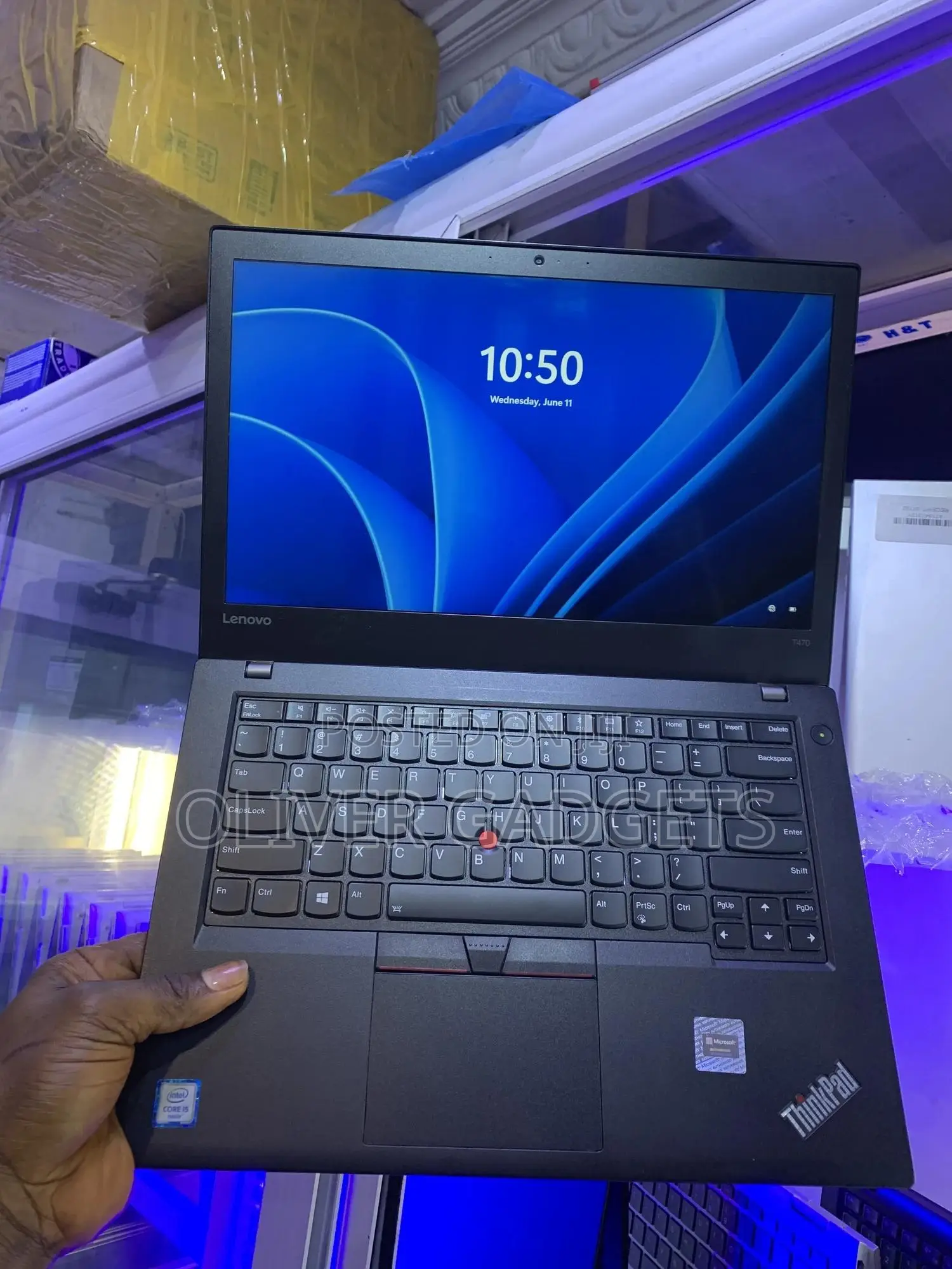 Laptop Lenovo ThinkPad T470 8GB Intel Core i5 SSD 256GB