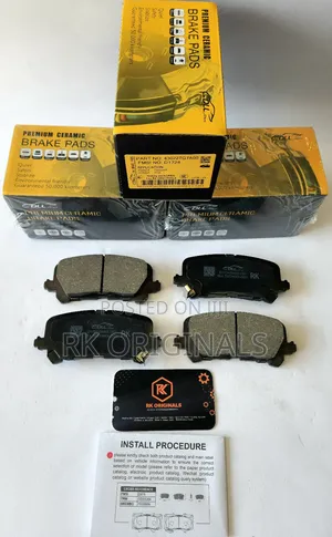 Acura Mdx 14-16/Pilot 16-22/Ridgeline 17-25 Ceramic Back Brake Pad