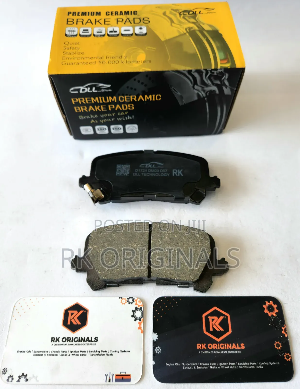Acura Mdx 14-16/Pilot 16-22/Ridgeline 17-25 Ceramic Back Brake Pad