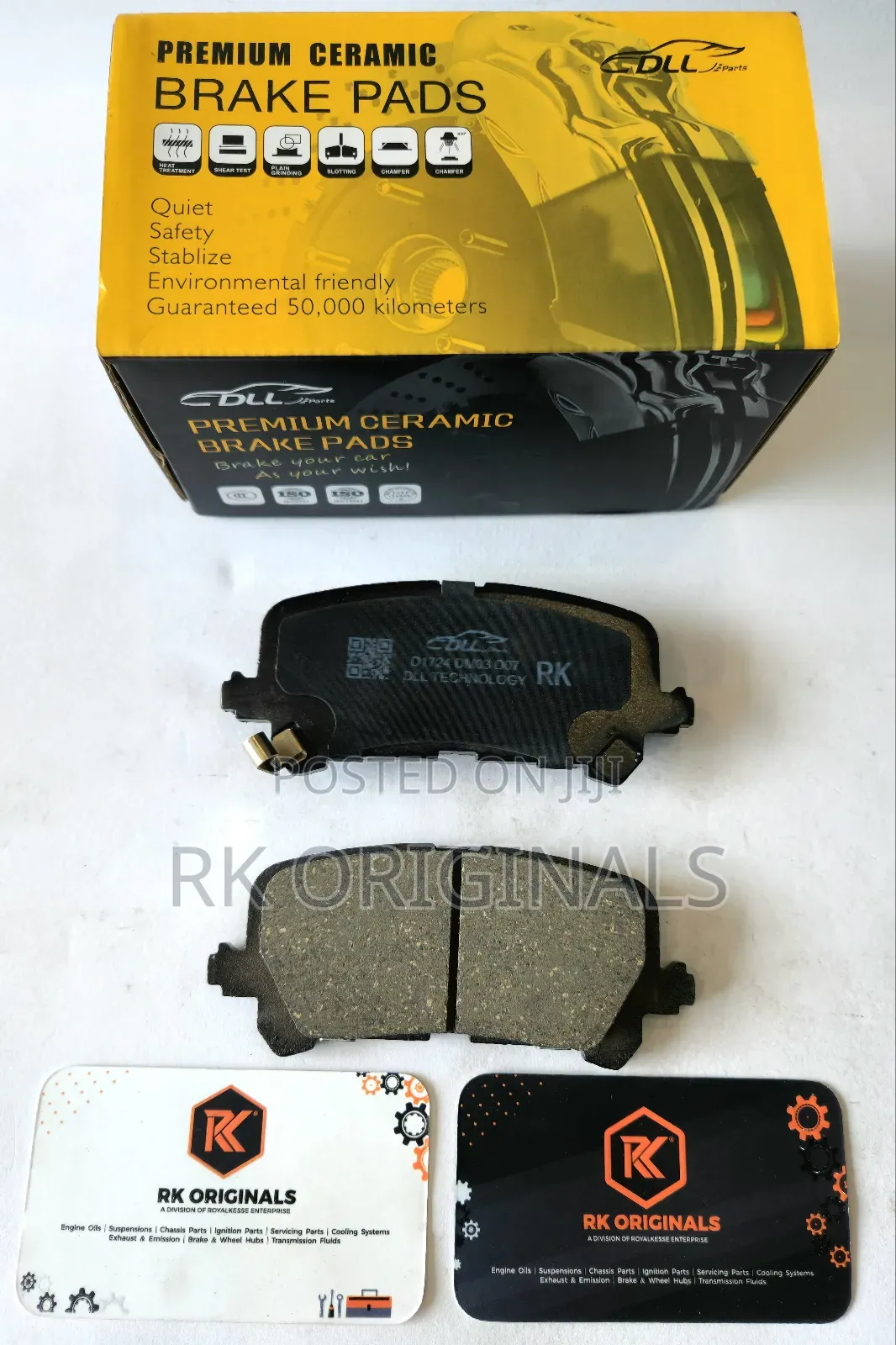 Acura Mdx 14-16/Pilot 16-22/Ridgeline 17-25 Ceramic Back Brake Pad
