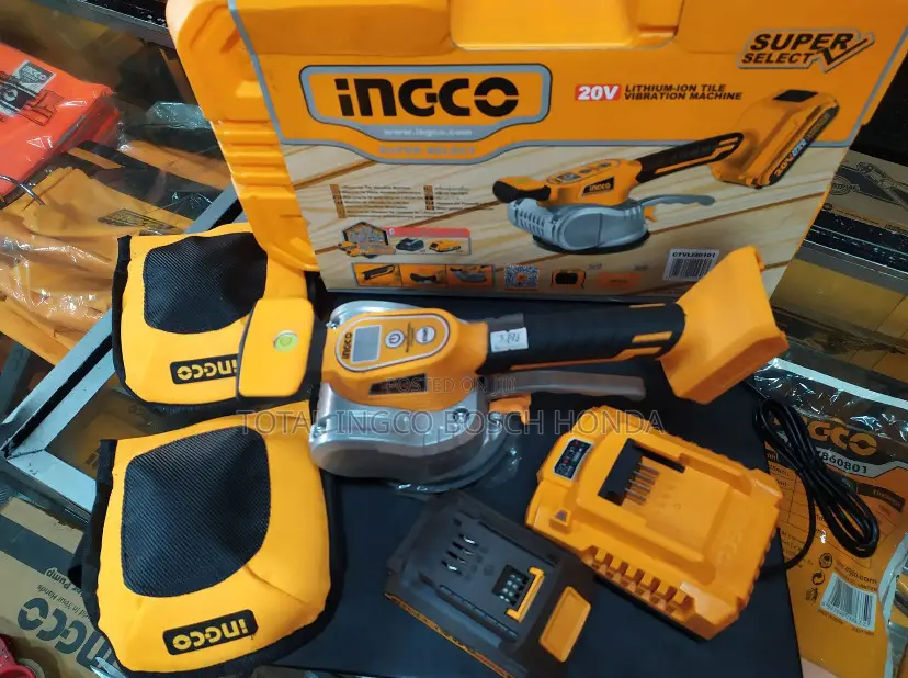 Tile Vibrating Machine for Tile Works Cordless