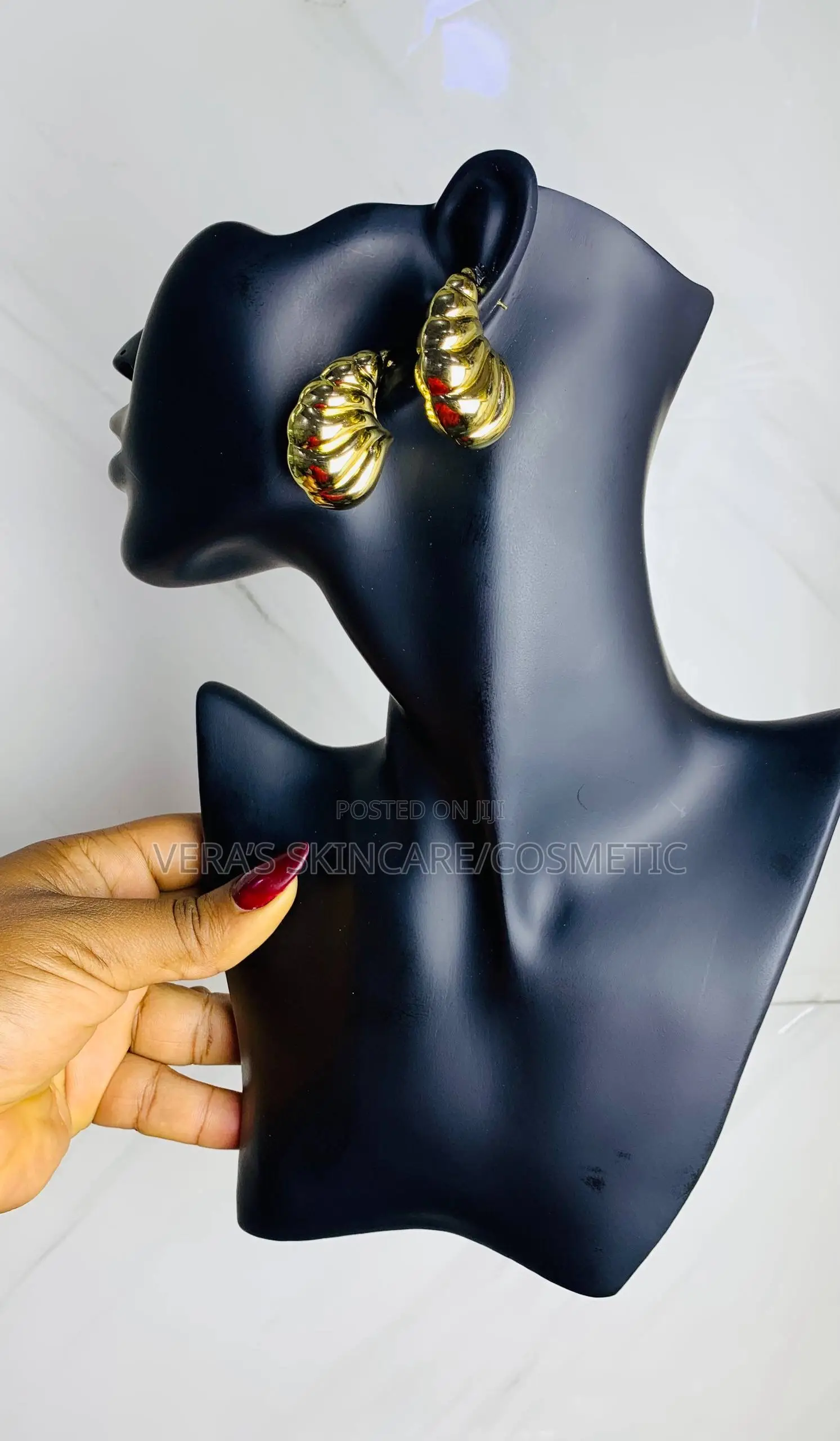 Gold Replica Earrings Set