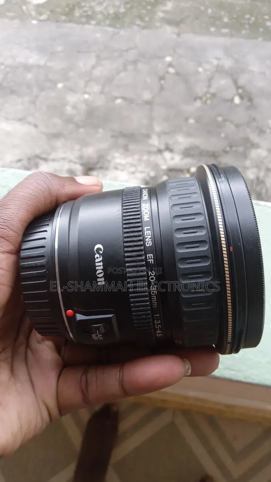 Canon Ef 20-35mm Ultrasonic Lens F3.5
