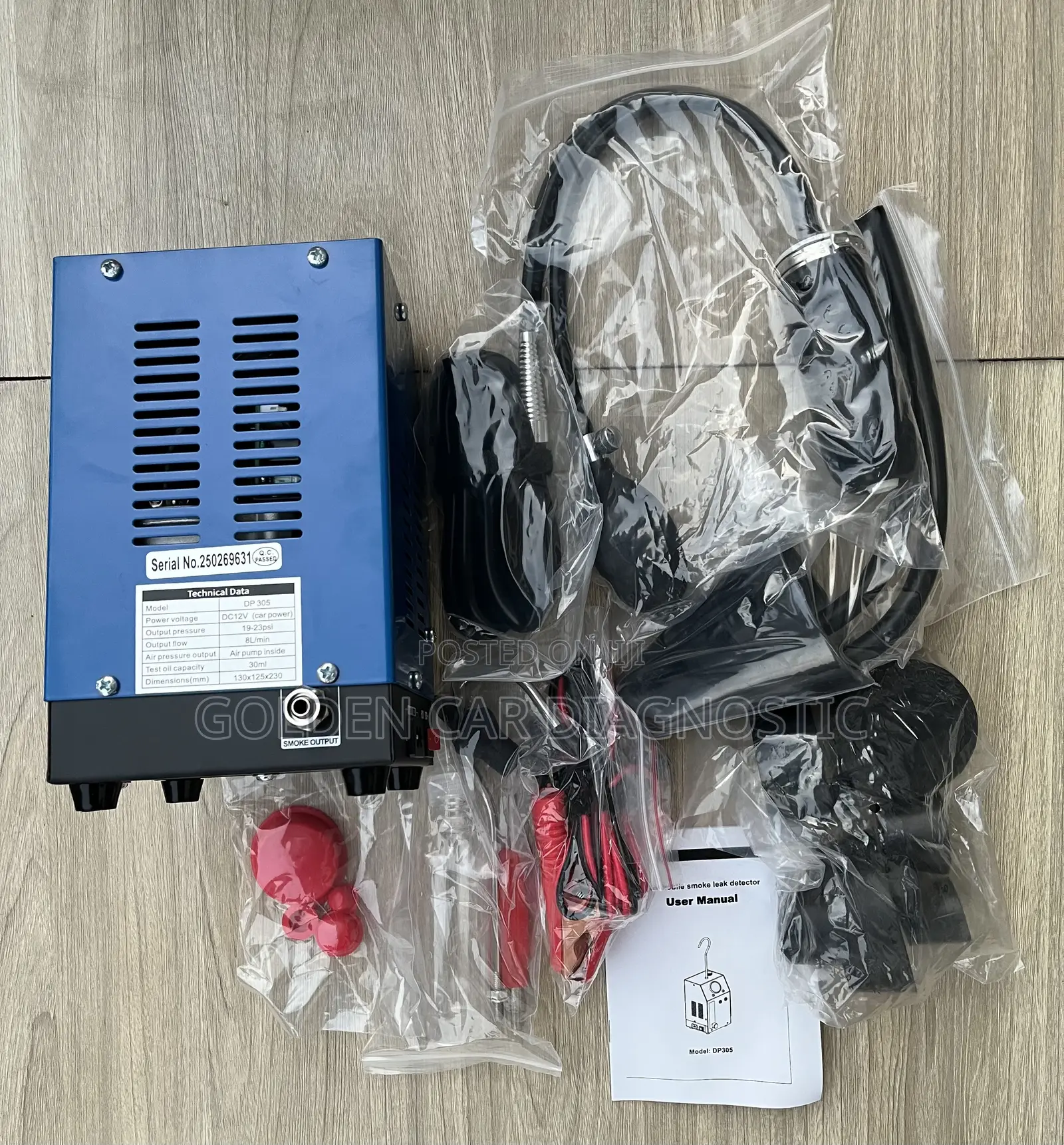 Car Engine Smoke Leakage Detector