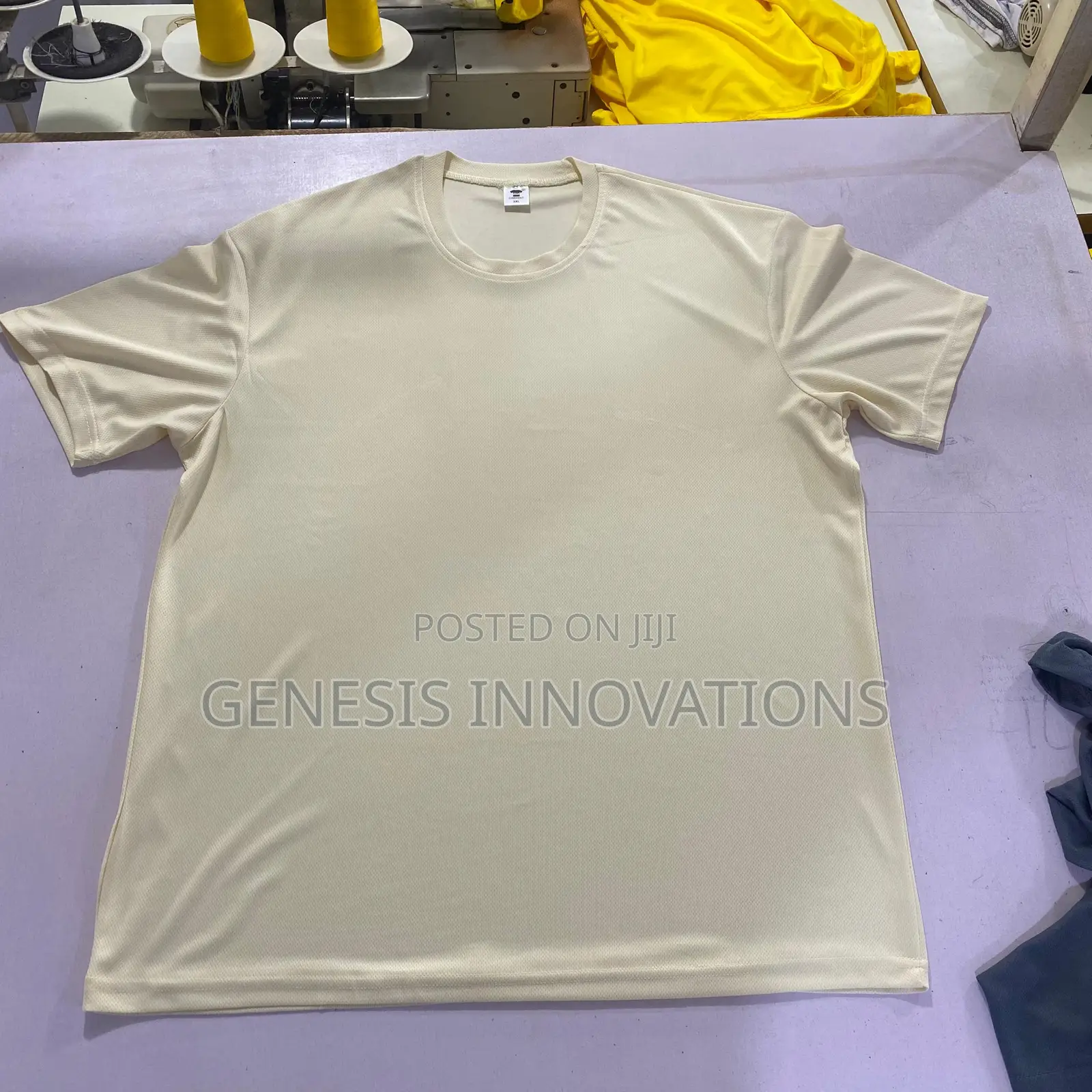 Eyelet T-Shirt (Jersey) and Cotton Shirt