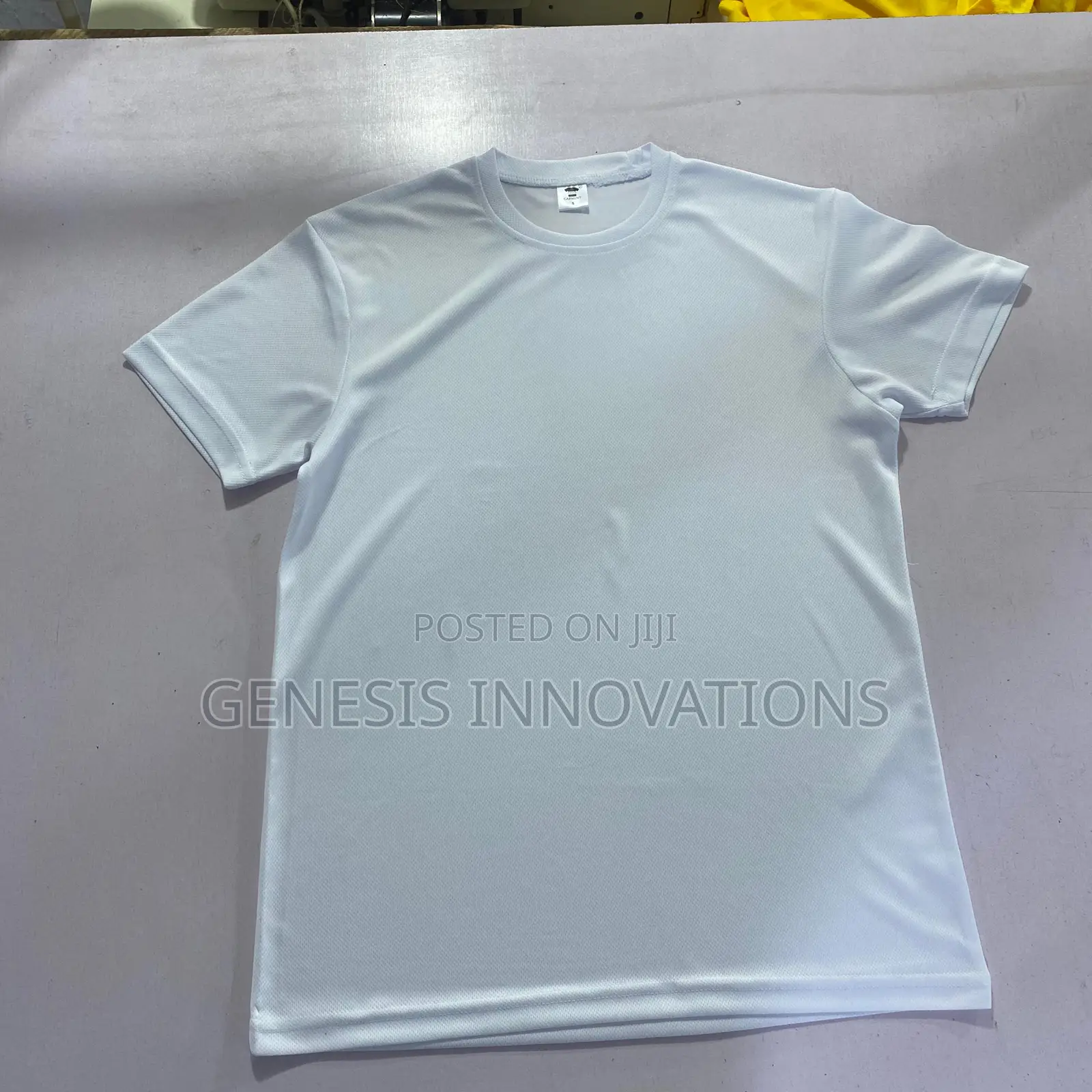 Eyelet T-Shirt (Jersey) and Cotton Shirt