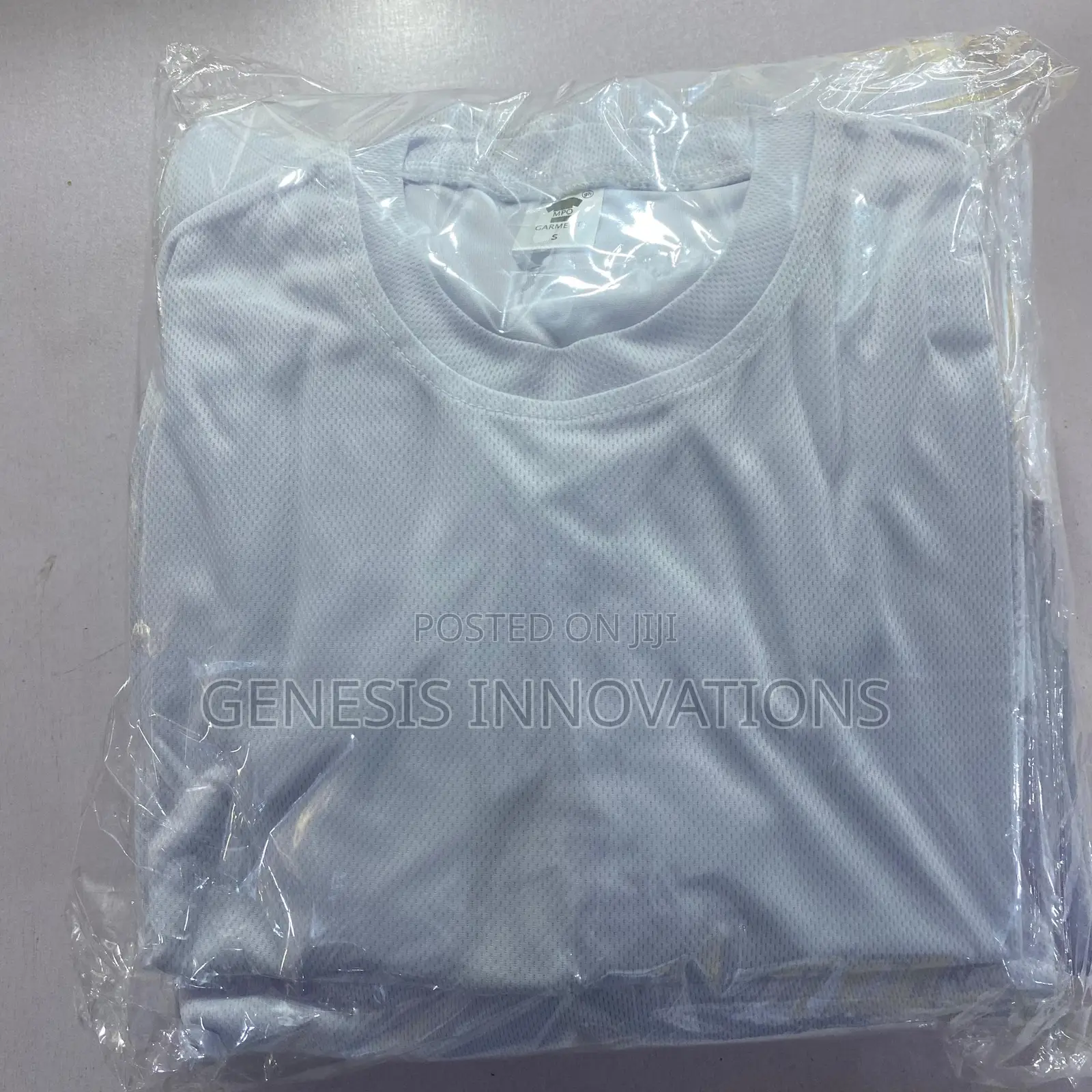 Eyelet T-Shirt (Jersey) and Cotton Shirt