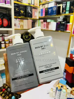 Skin by Zaron Men Body Wash and Lotion