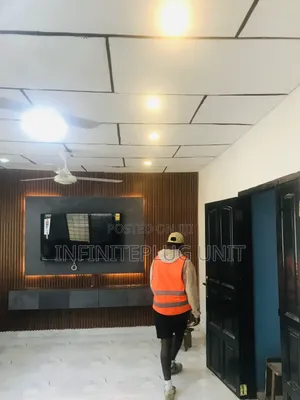 Ultra Modern Affordable Tv Unit and Panels Installation