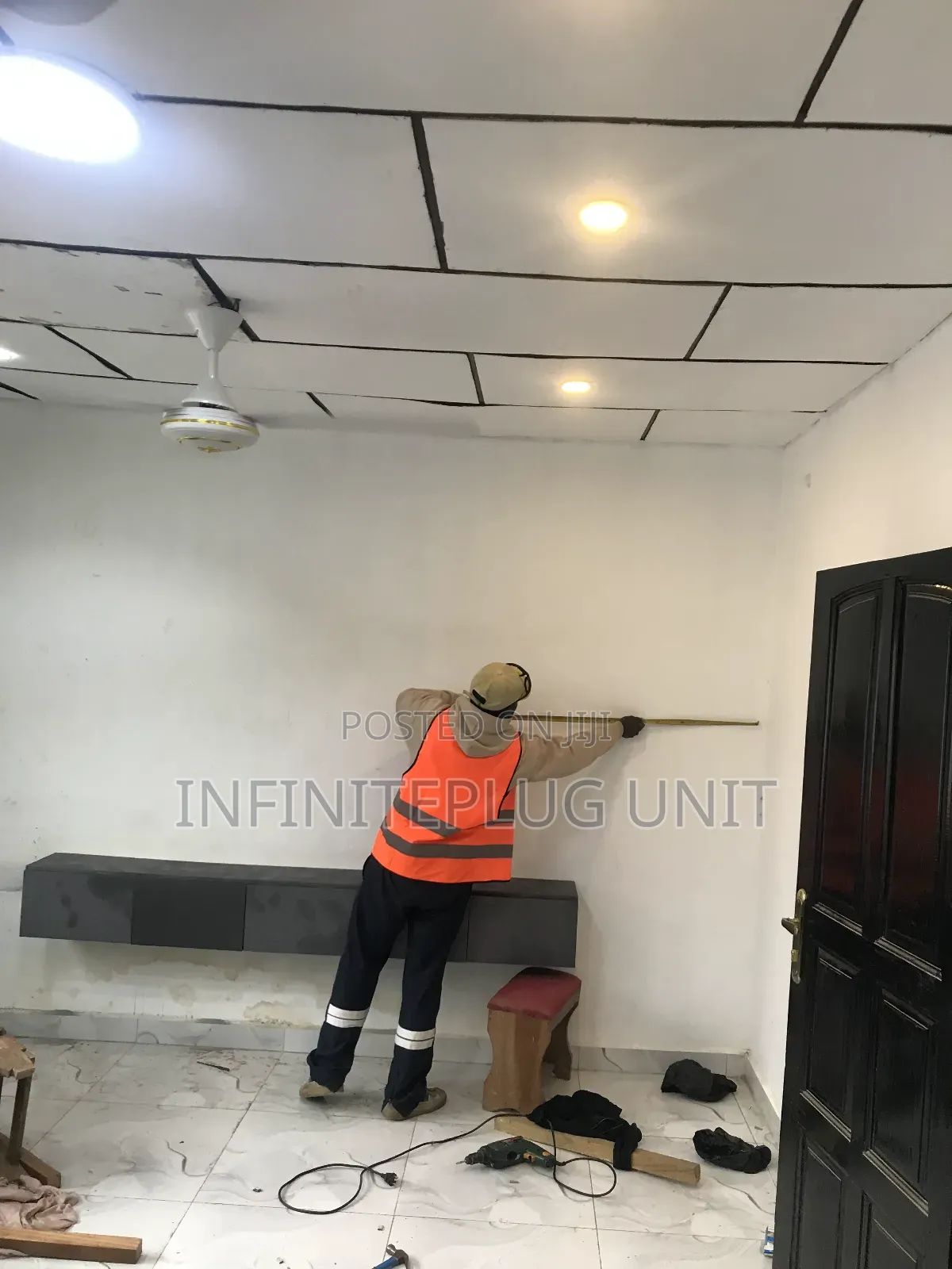 Ultra Modern Affordable Tv Unit and Panels Installation