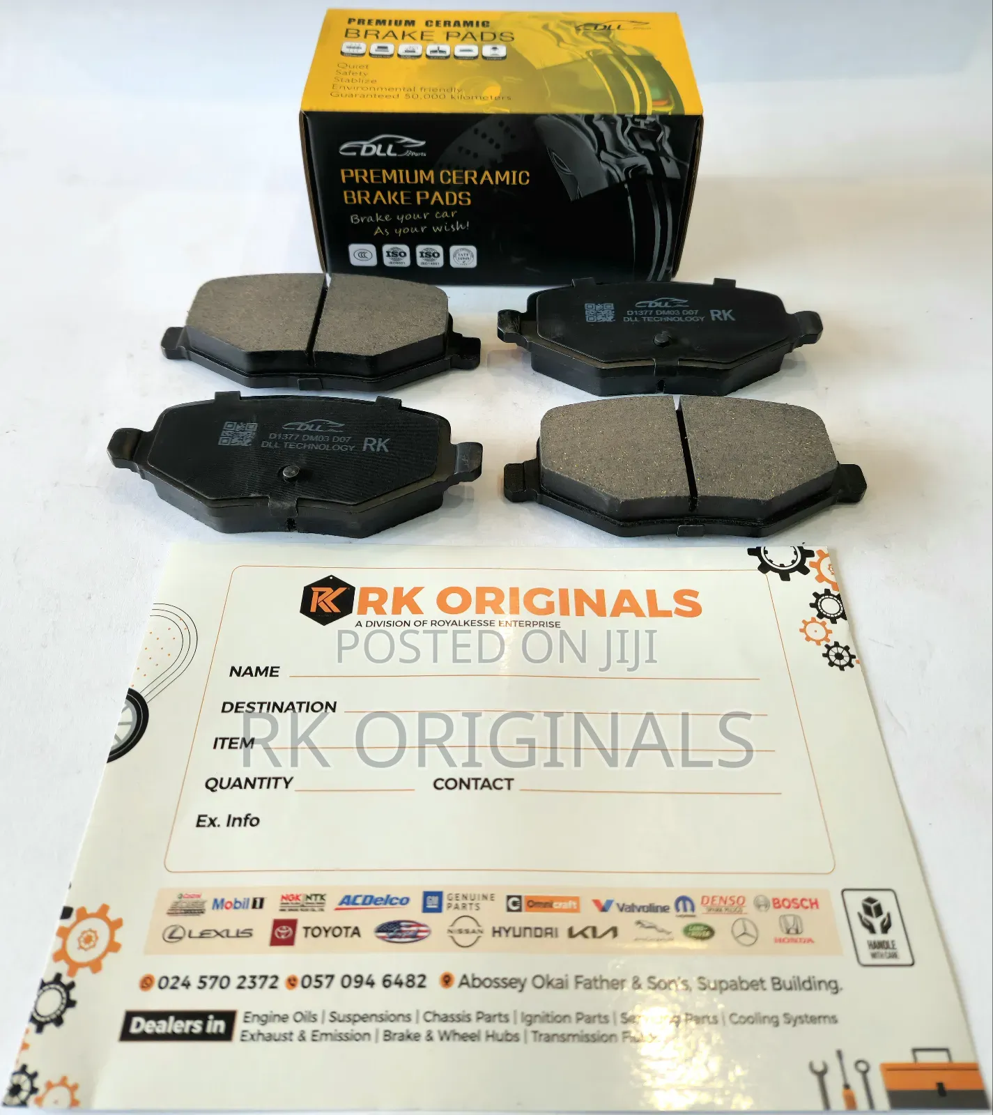 Explorer 11-19/Edge 11-14/Taurus 10-19 Ceramic Back Brake Pad