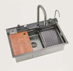 Led Smart Kitchen Sink