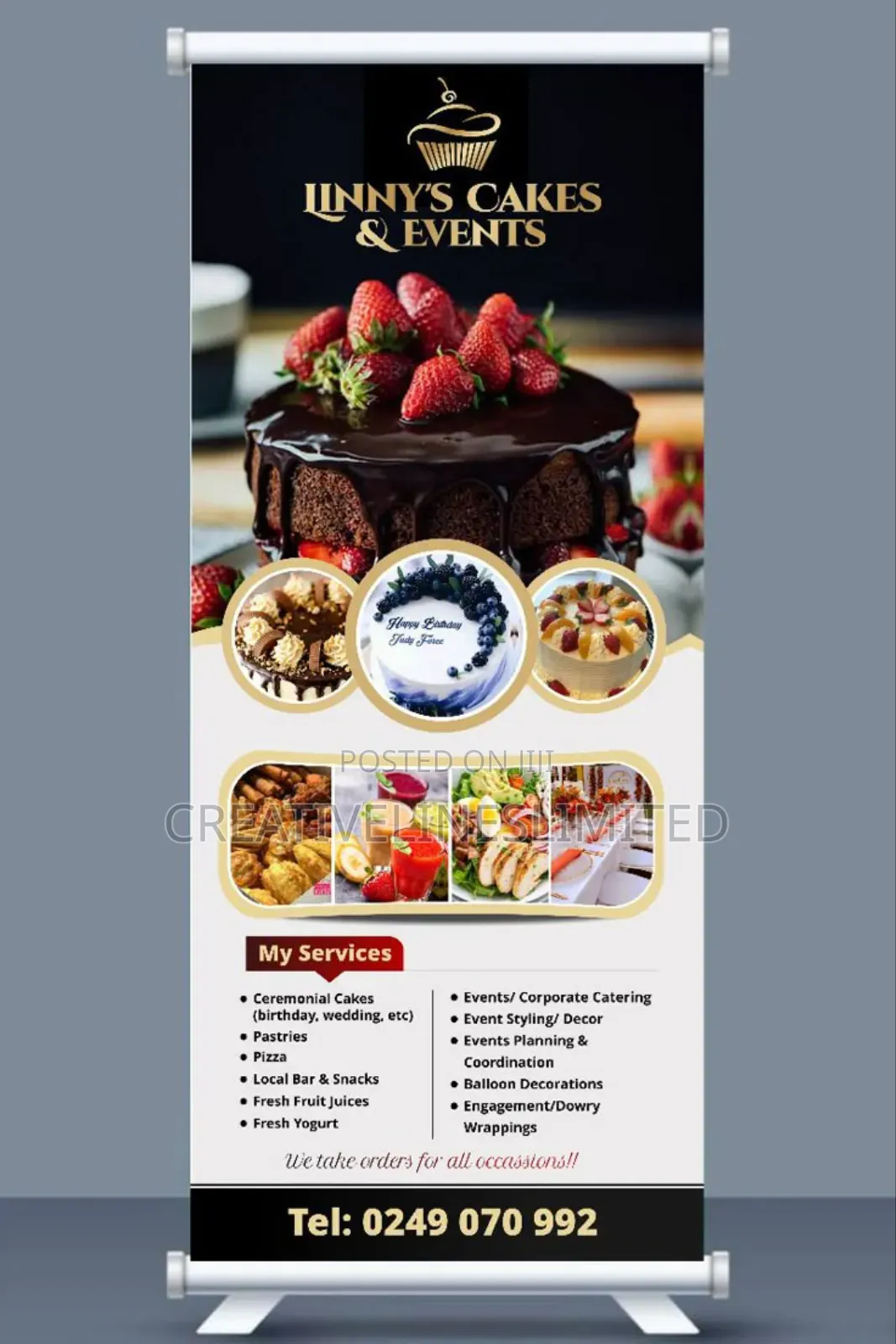 Food Pullup Stands