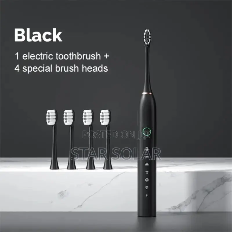 Electric Toothbrush + 4 Special Brush Heads
