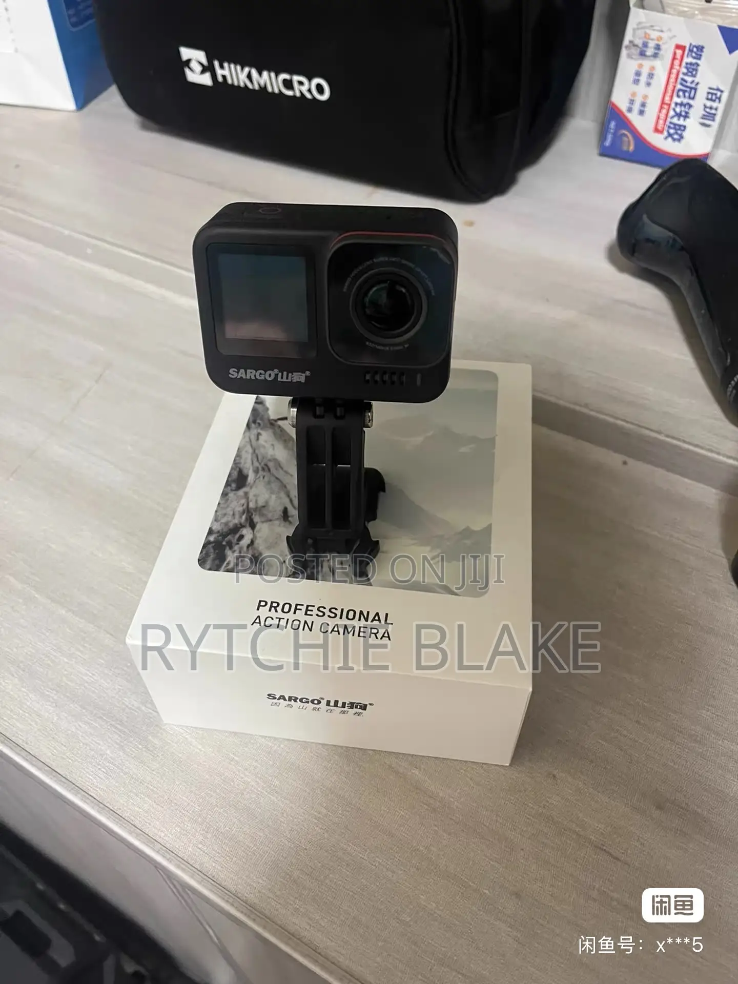 Action Camera for Vlogs With Accesories