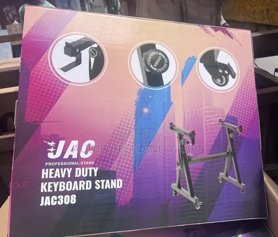 Jac Heavy Duty Keyboard Stand (Jac 308)