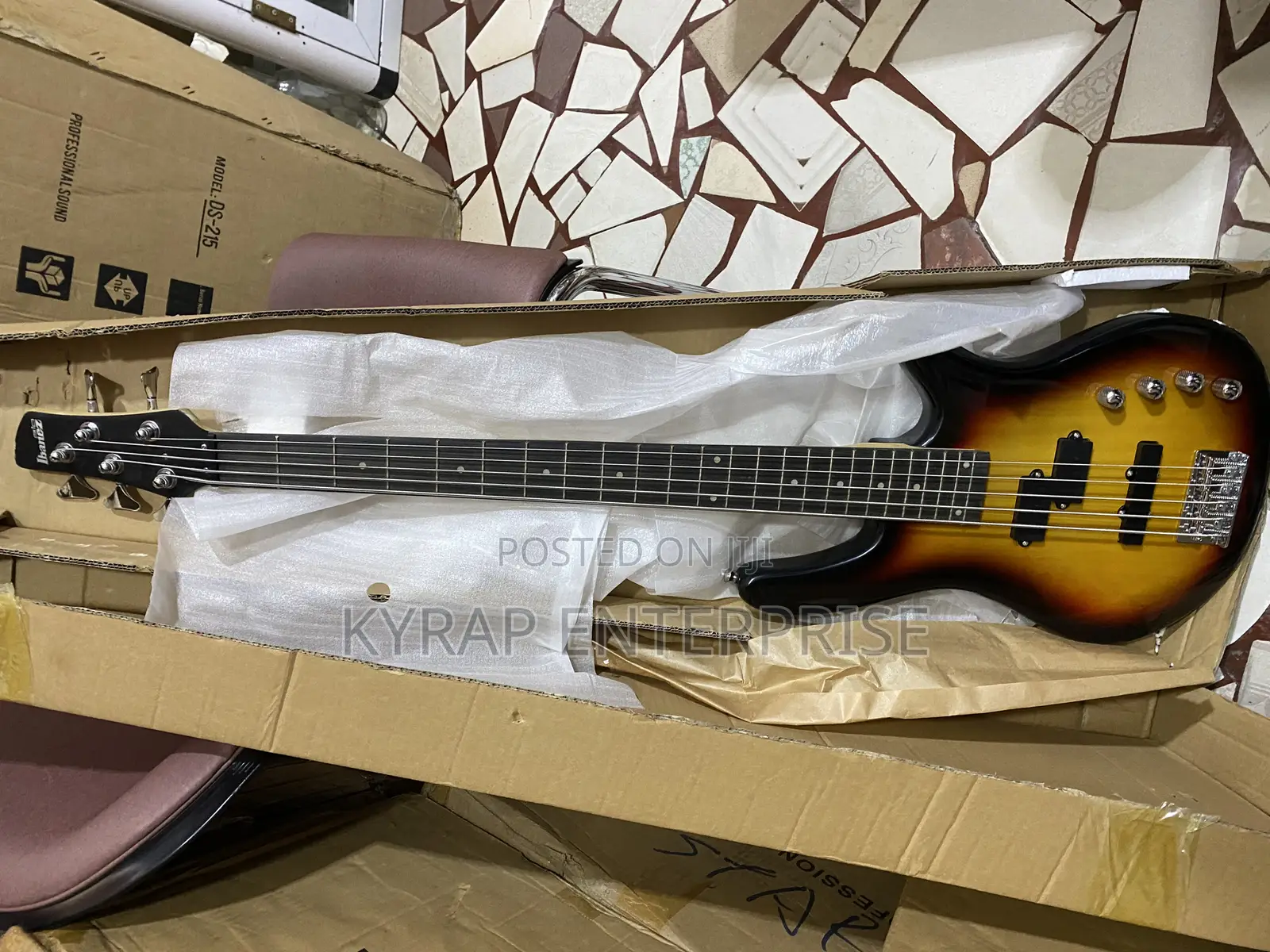 Ibanez 5 Strings Bass Guitar
