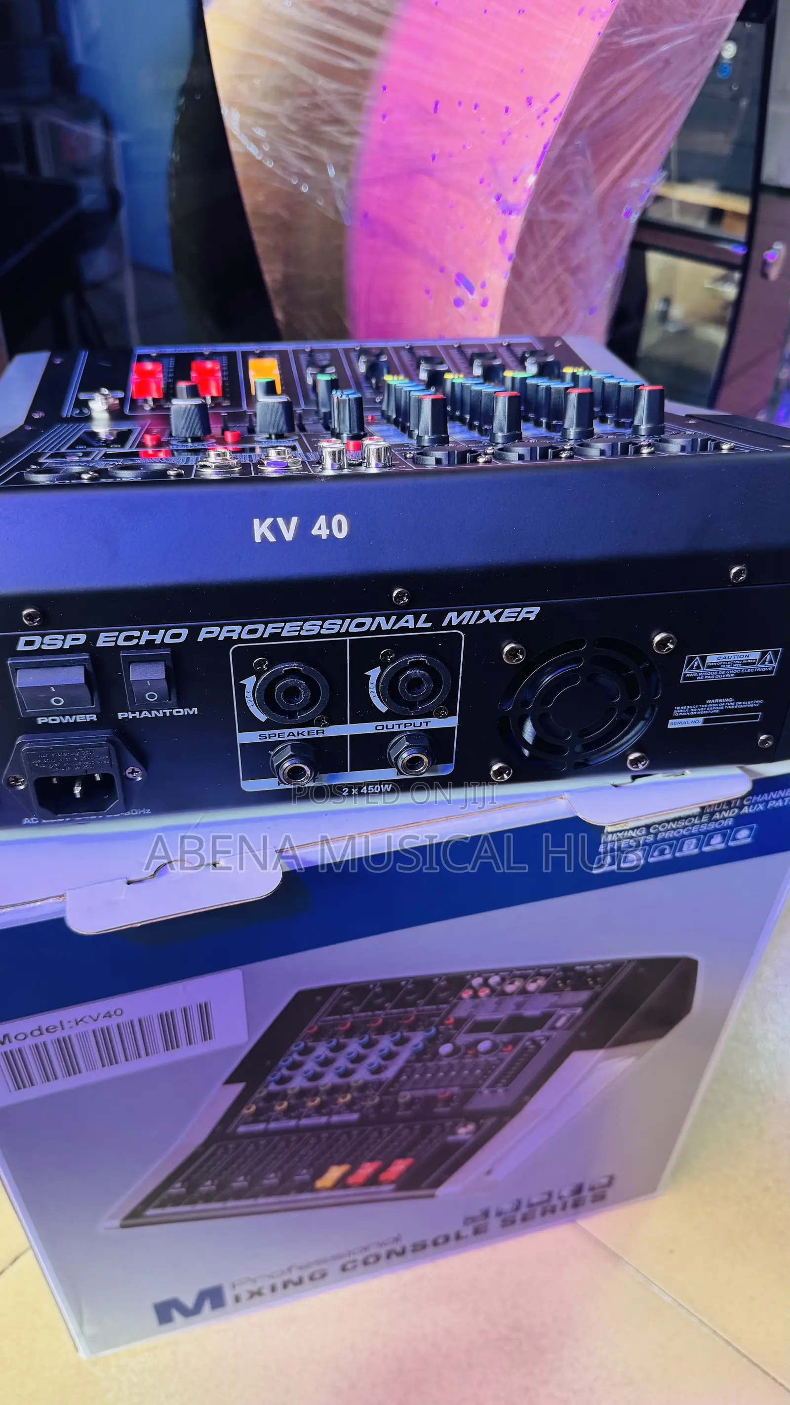 Kv 4 Channel Powered Mixer