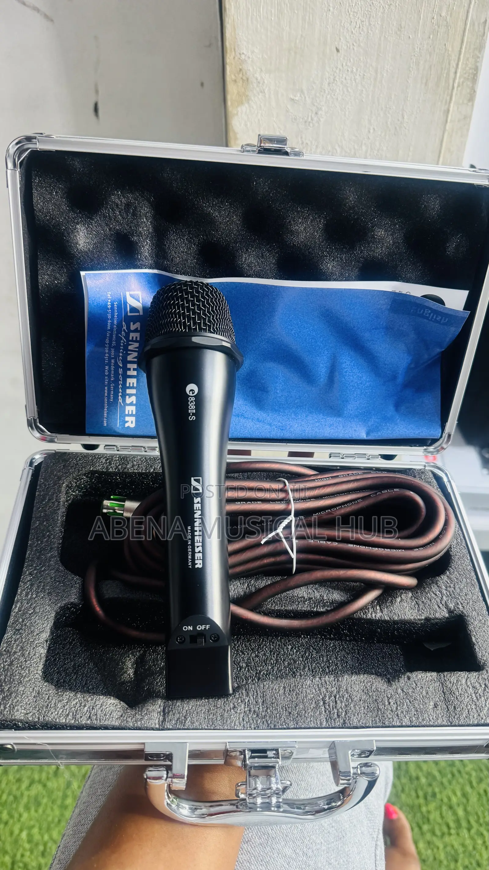 Sennheiser Cord Microphone E 838-S