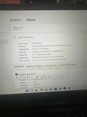 Laptop Lenovo L14 G1 8GB Intel Core i5 SSD 256GB