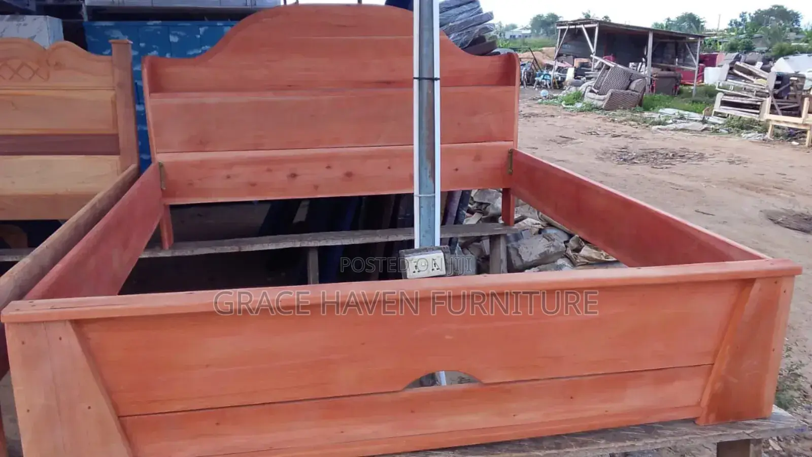 Strong Wood Queen Size Bed Frame