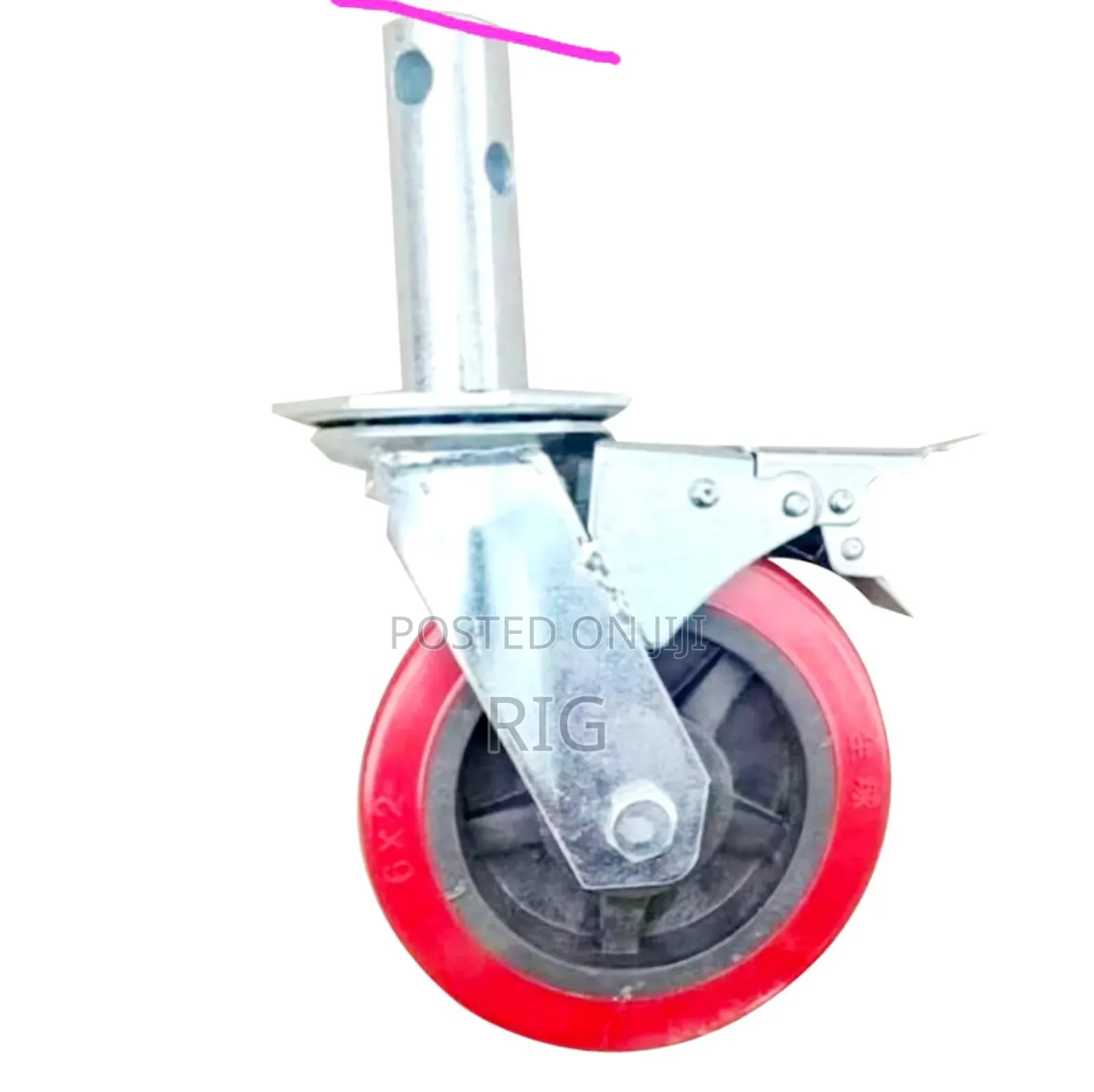 6 Inch Galvanise Scaffold Wheels (Set)