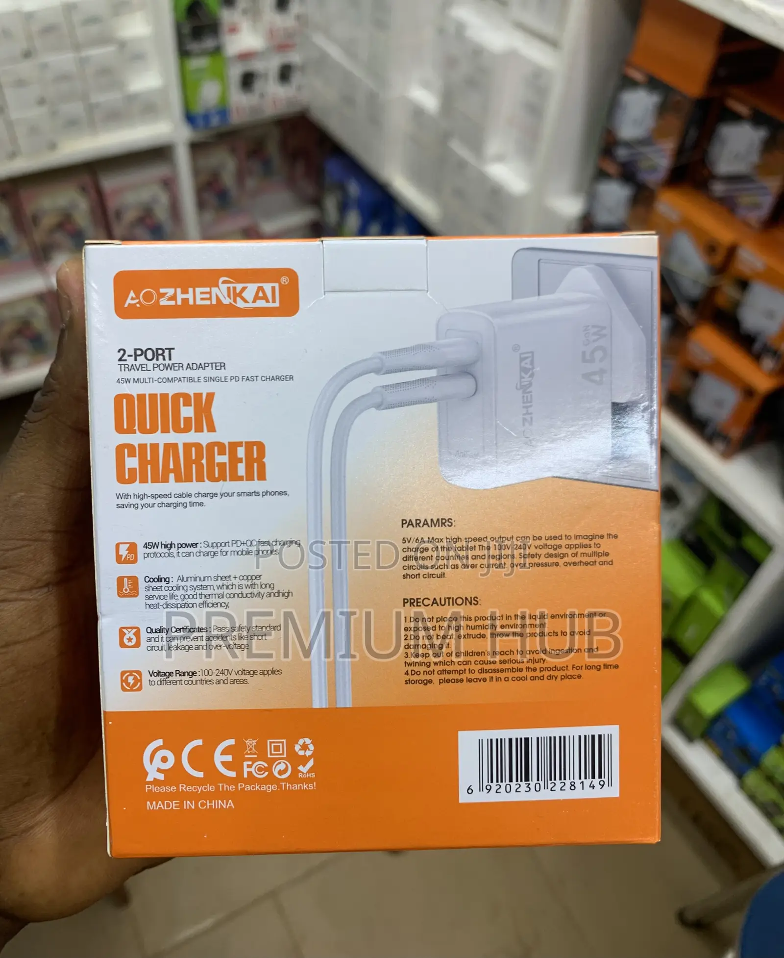 45w Fast Type-C Charger