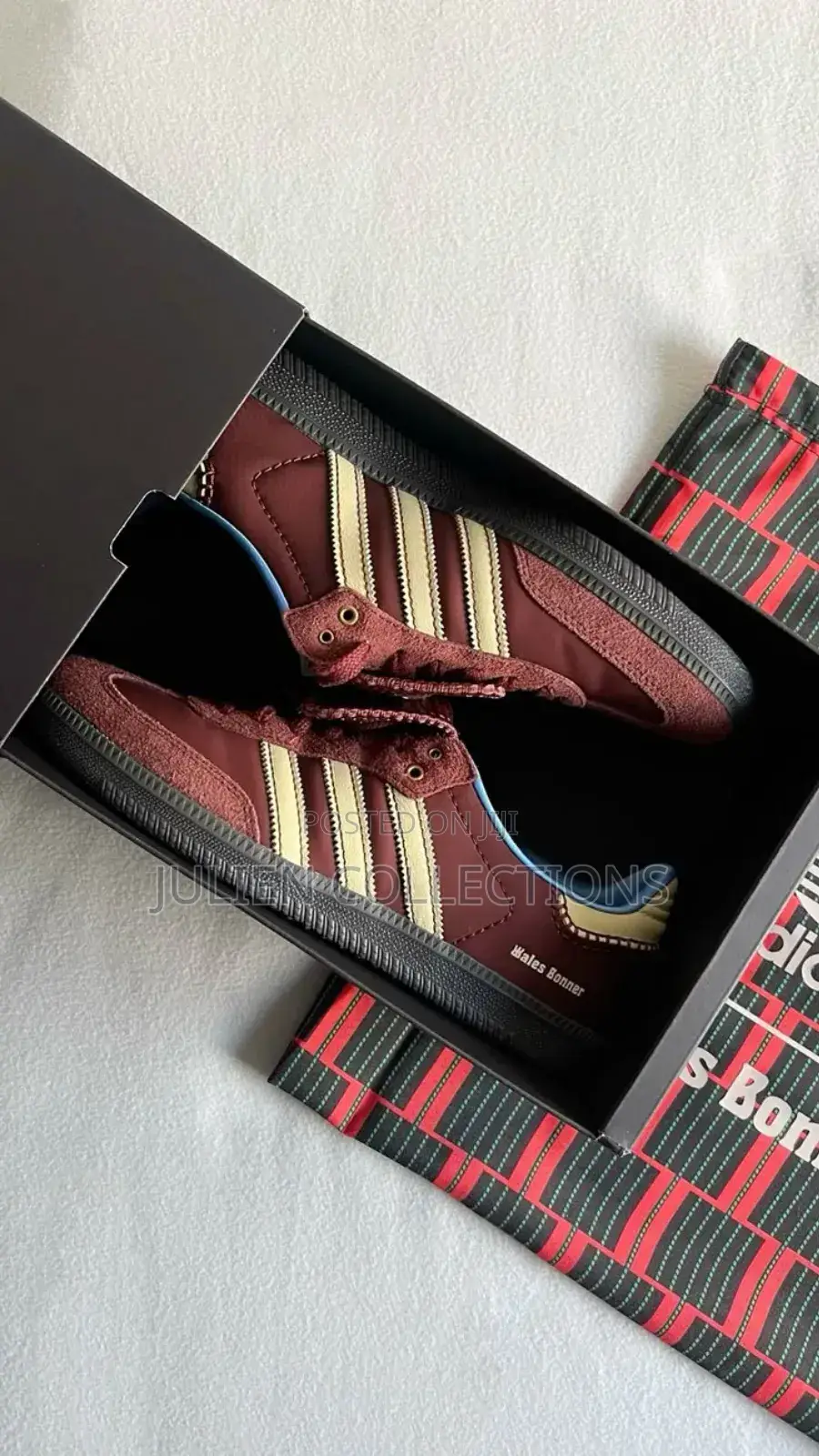 Adidas Samba Wales Bonner X Og Coffee Brown B Cream