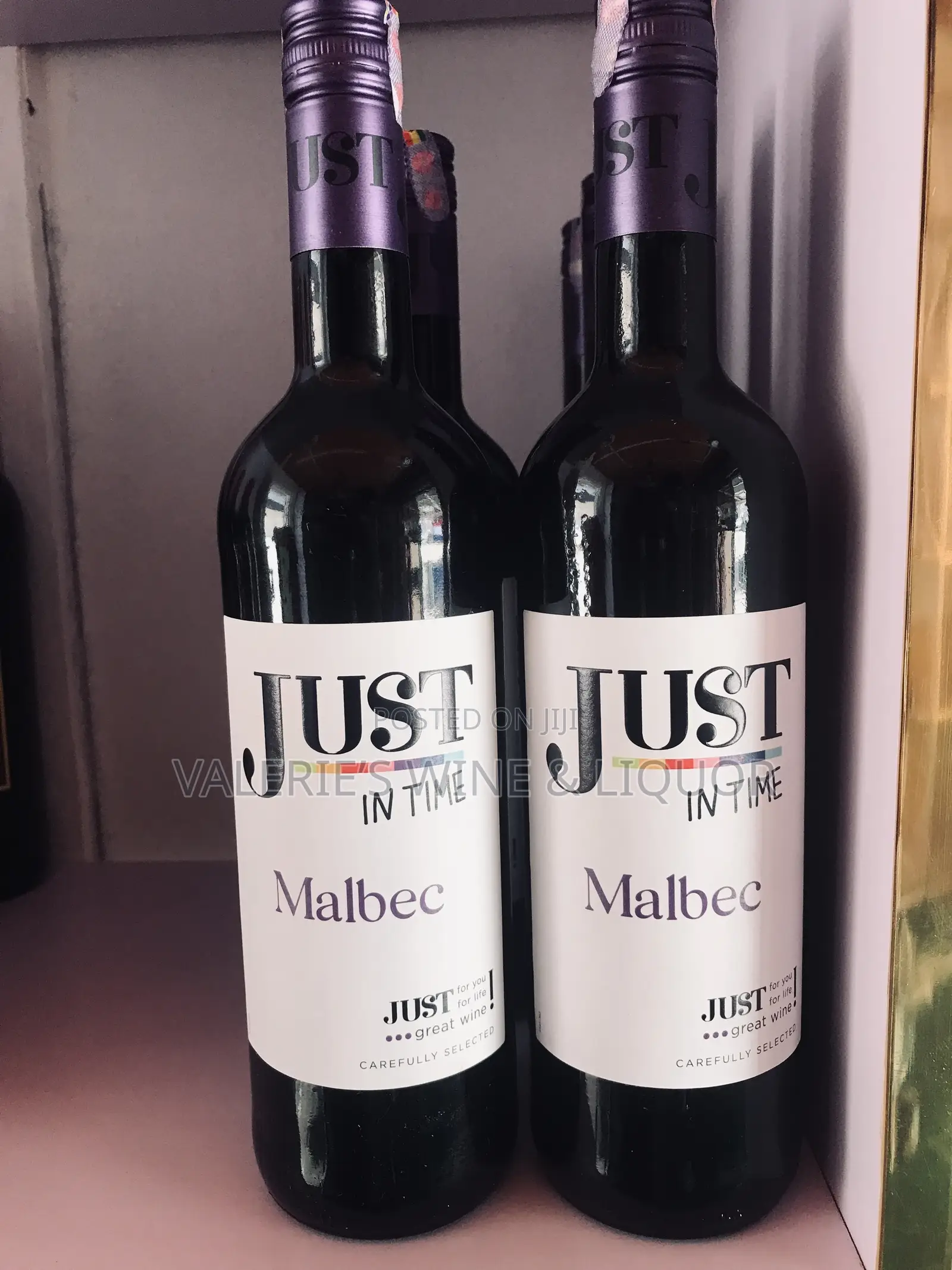 Just in Time Malbec- Argentina-750ml