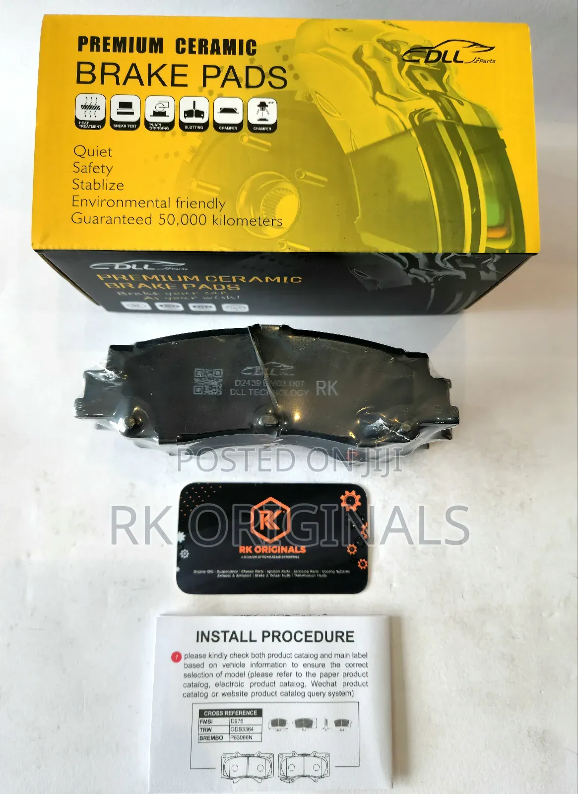 Lexus Lx600/Tundra/Lc300/Sequoia 22-25 Ceramic Front Brake Pad
