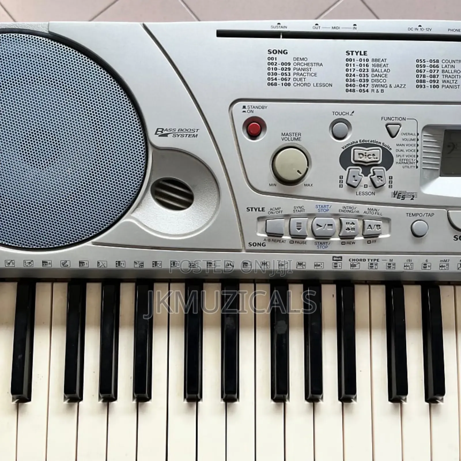 PSR 275_ 61 Keys_ Keyboard_ Piano