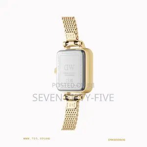 Daniel Wellington Quadro Mini Evergold Champagne Dw