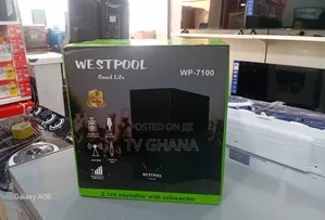 Westpool 7100 Powerful Sound Bar With Deep Bass