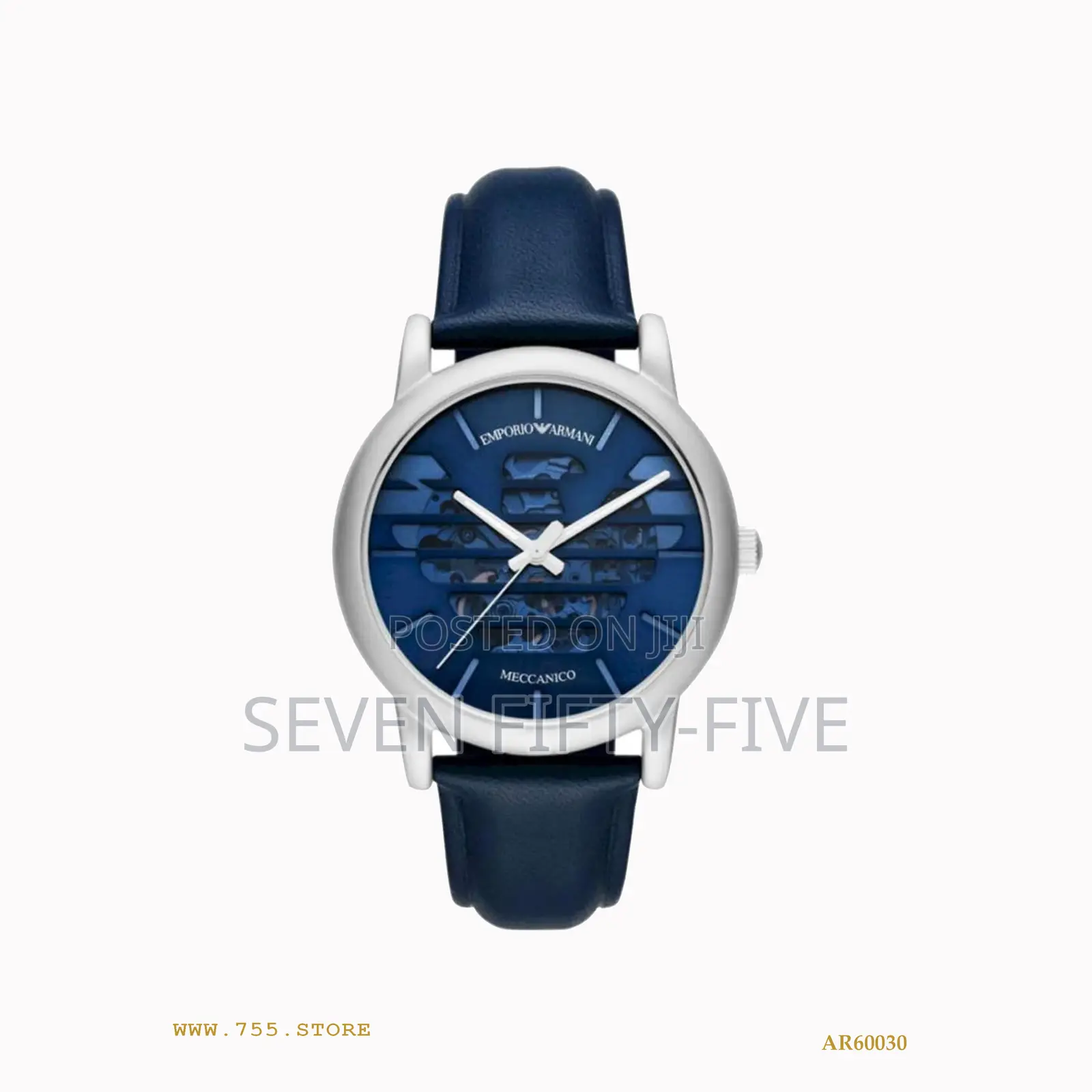 Emporio Armani Men's Automatic Luigi Watch Blue Ar60030