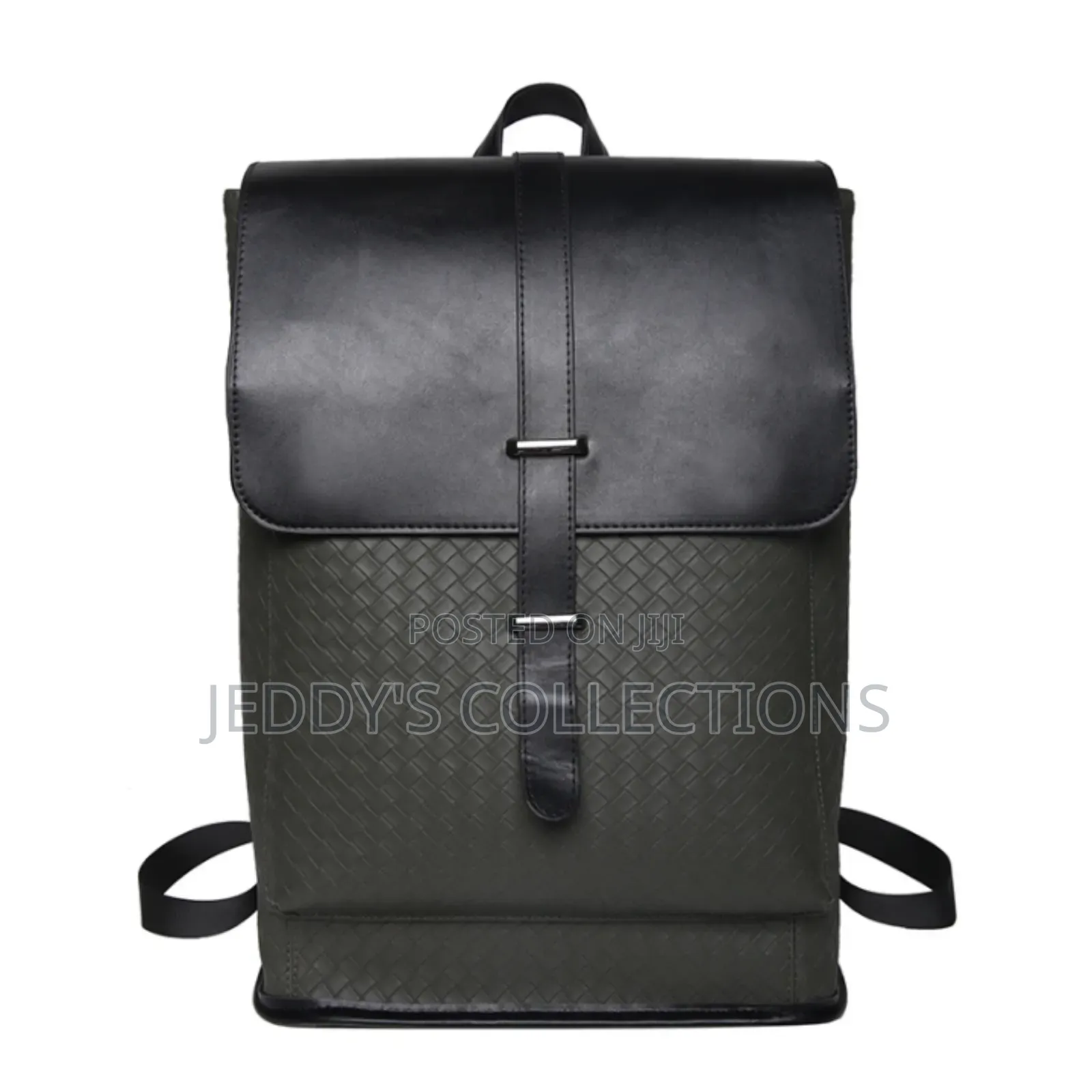 Pu Leather Large Capacity Laptop Backpack With a Charging Port