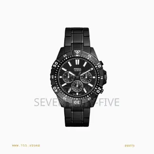 Garrett Chronograph Black Stainless Steel Watch Fs5773