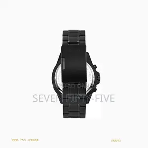 Garrett Chronograph Black Stainless Steel Watch Fs5773