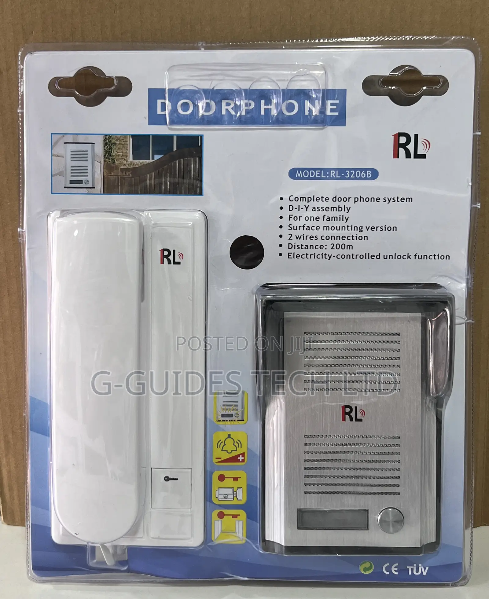 Audio Intercom Doorbell , Rl-3206b Audio Door Phone System